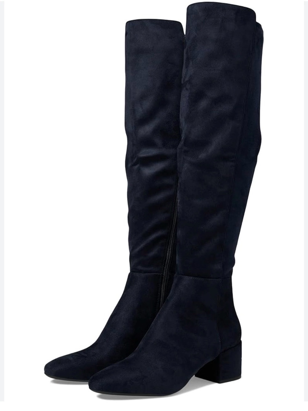 Tahari Women's Over-the-Knee Block Heel Boots in Black New In Box Never Worn